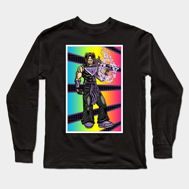 Dariaan Nighthawk Long Sleeve T-Shirt by psychoandy